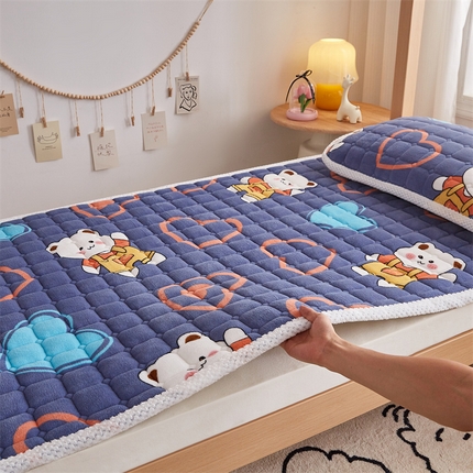 91家纺网 家纺一手货源 找家纺 （总）东宇床垫 2025新款牛奶绒床褥学生床