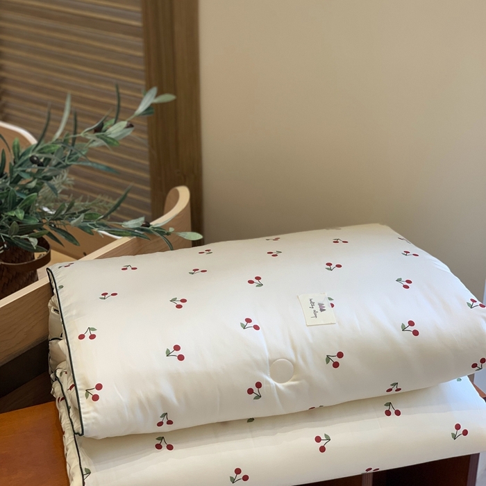 91家纺网 家纺一手货源 找家纺 汇庭 2024新品·雅棉春秋被系列--实拍图 蜜芽