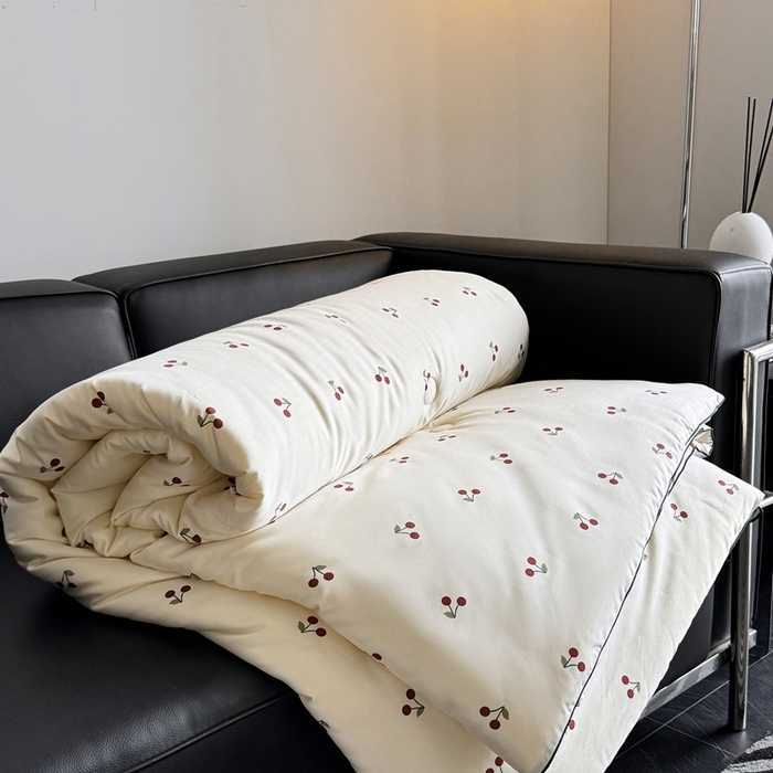 91家纺网 家纺一手货源 找家纺 汇庭 2024新品·雅棉春秋被系列--棚拍 蜜芽