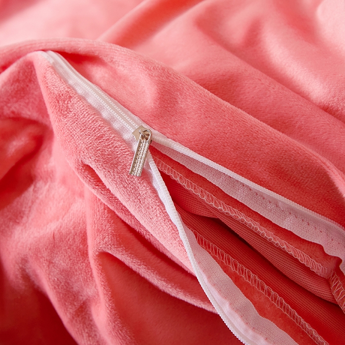 91家纺网 家纺一手货源 找家纺 2024新款母婴级花边床单款婴儿绒刺绣四件套 长相思-温柔玉