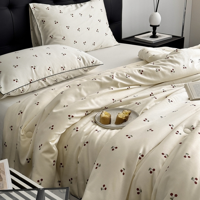 91家纺网 家纺一手货源 找家纺 汇庭 2024新品·雅棉春秋被系列--棚拍 蜜芽