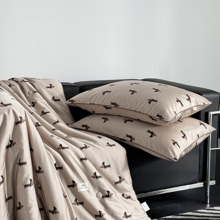 91家纺网 家纺一手货源 找家纺 （总）汇庭 2024新品·雅棉春秋被系列--棚拍