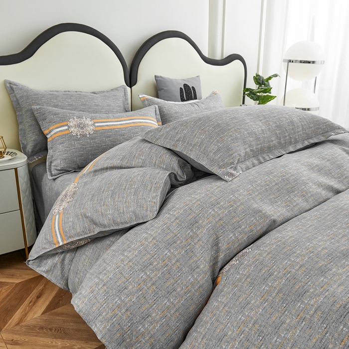 91家纺网 家纺一手货源 找家纺 鑫缘2025直播爆款印花植物羊绒加厚磨毛四件套1.2米学生三件套 真爱永恒