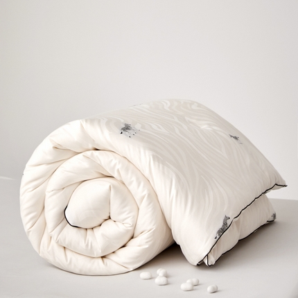 91家纺网 家纺一手货源 找家纺 （总）A+爱家 2024新款蚕丝大豆被-斑马