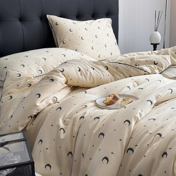 91家纺网 家纺一手货源 找家纺 汇庭 2024新品·雅棉春秋被系列--棚拍 星际