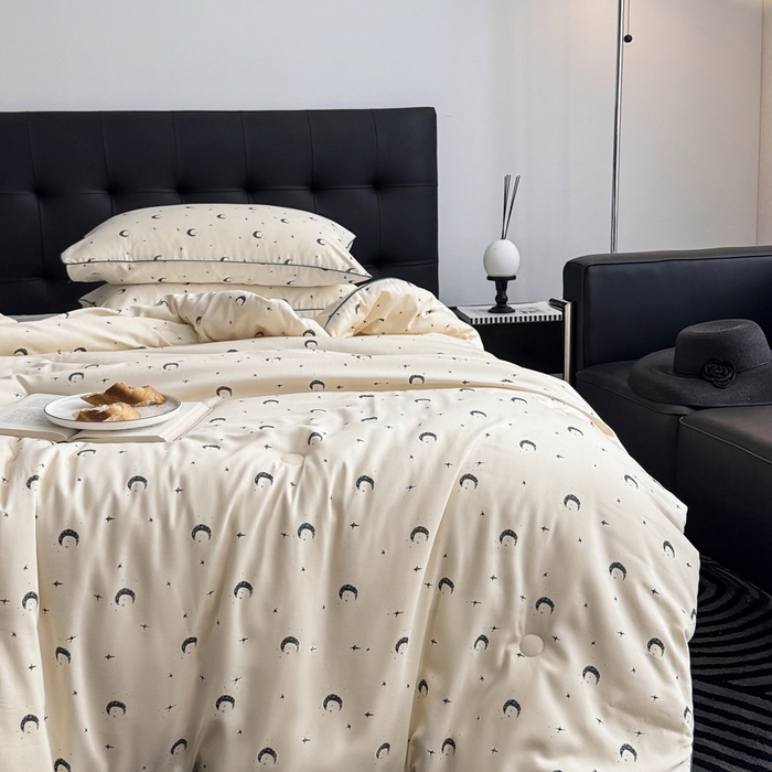 91家纺网 家纺一手货源 找家纺 汇庭 2024新品·雅棉春秋被系列--棚拍 星际