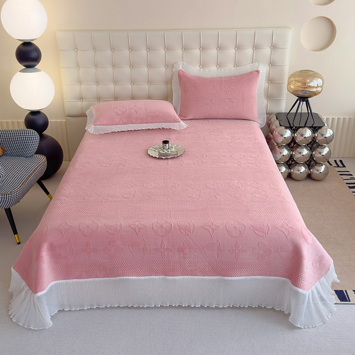 91家纺网 家纺一手货源 找家纺 （总）冬然家纺 2024新款雕花绒床盖四件套