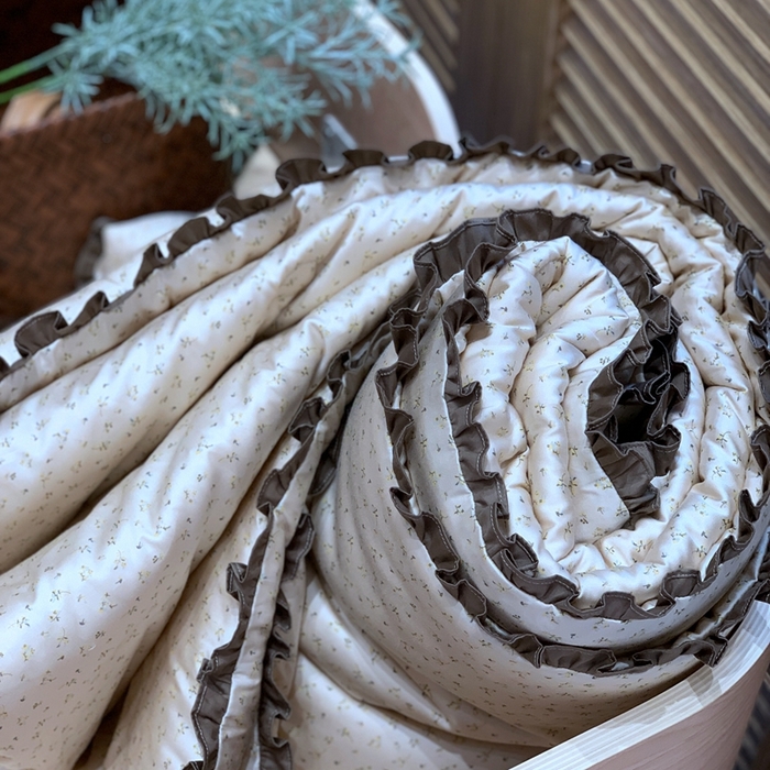 91家纺网 家纺一手货源 找家纺 汇庭 2024秋冬新款·铂金雅棉系列--实拍 生如夏花