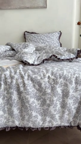 91家纺网 家纺一手货源 找家纺 汇庭 2024秋冬新款·铂金雅棉系列--棚拍 薇纳斯