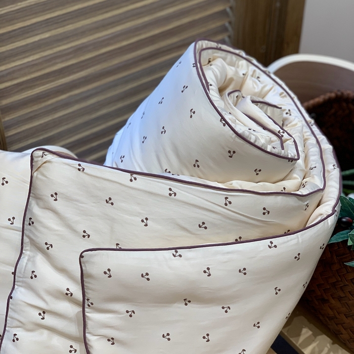 91家纺网 家纺一手货源 找家纺 汇庭 2024新品·雅棉春秋被系列--实拍图 麦芽