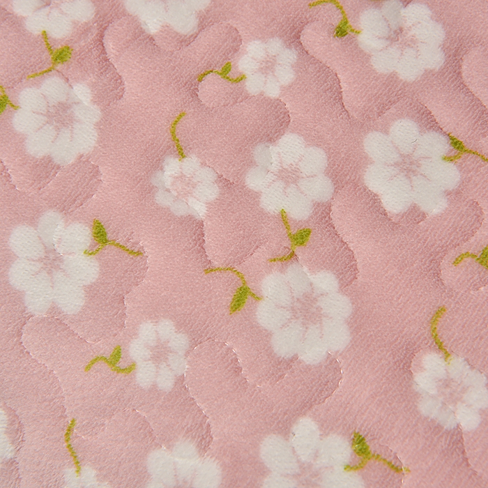 91家纺网 家纺一手货源 找家纺 2024新款亲肤牛奶绒夹棉床盖四件套 小碎花