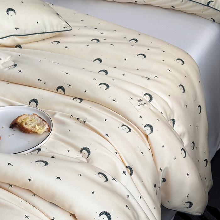 91家纺网 家纺一手货源 找家纺 汇庭 2024新品·雅棉春秋被系列--棚拍 星际