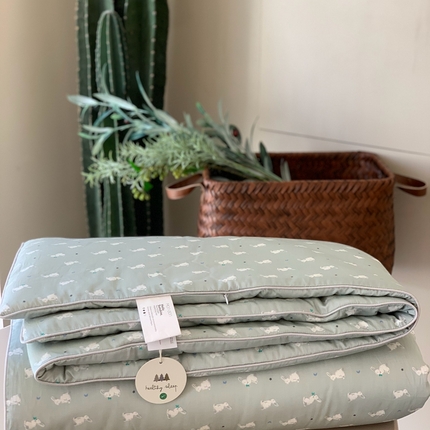 汇庭 2024新品·雅棉春秋被系列--实拍图 格恩兔