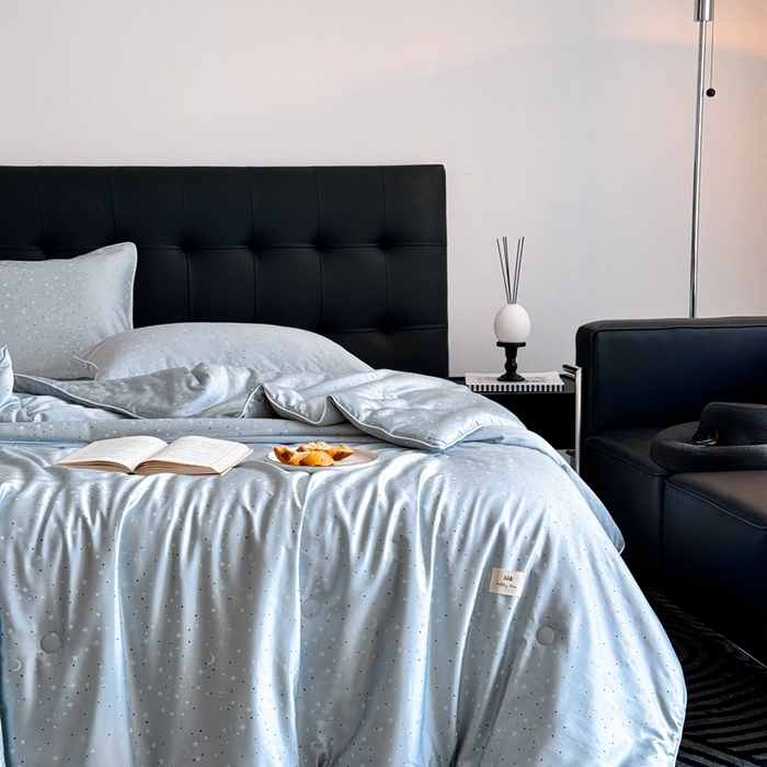 91家纺网 家纺一手货源 找家纺 汇庭 2024新品·雅棉春秋被系列--棚拍 星月