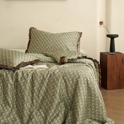 汇庭 2024秋冬新款·铂金雅棉系列--棚拍 苏美尔绿