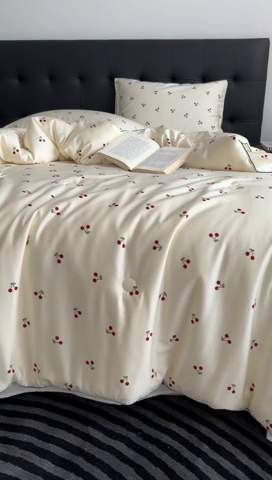 91家纺网 家纺一手货源 找家纺 汇庭 2024新品·雅棉春秋被系列--棚拍 蜜芽