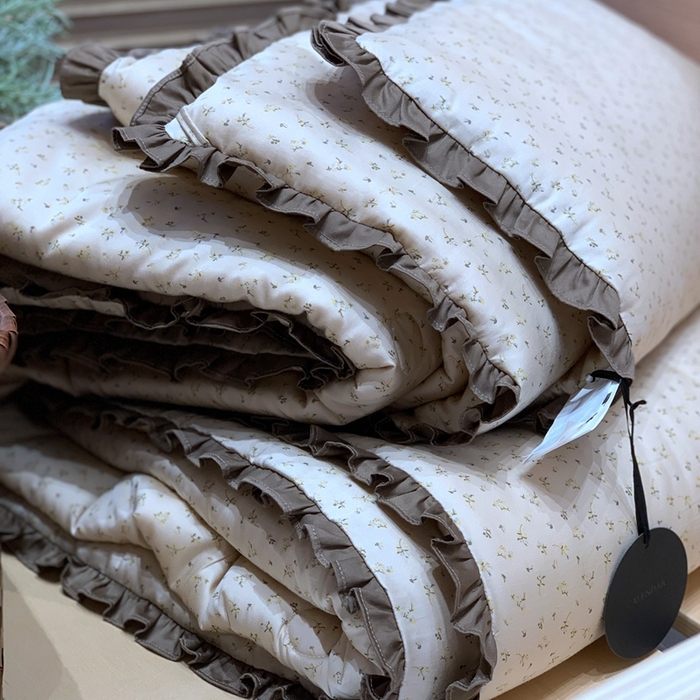 91家纺网 家纺一手货源 找家纺 汇庭 2024秋冬新款·铂金雅棉系列--实拍 生如夏花