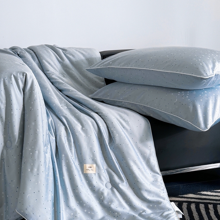 91家纺网 家纺一手货源 找家纺 汇庭 2024新品·雅棉春秋被系列--棚拍 星月