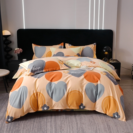 91家纺网 家纺一手货源 找家纺 （总）贝兰仙奴 2025新款亲肤舒适全棉磨毛多规格系列四件套