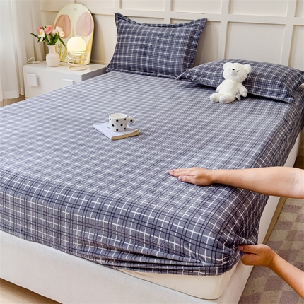 91家纺网 家纺一手货源 找家纺 （总）慕克斯家纺 2024新款加厚牛奶绒印花床笠