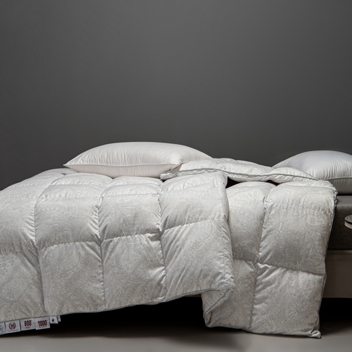 91家纺网 家纺一手货源 找家纺 静若居羽绒被壳 2024新款全棉印花羽绒被爆款羽绒被壳厂家直销 佩里奶白色