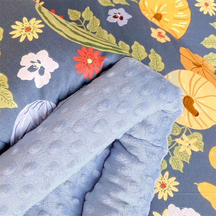 91家纺网 家纺一手货源 找家纺 云家 2024新款A类全棉豆豆绒被子被芯纯棉豆豆被冬被大豆被 丰收季节