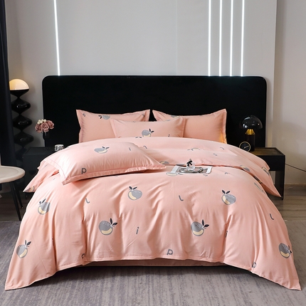 91家纺网 家纺一手货源 找家纺 （总）贝兰仙奴 2025新款亲肤舒适全棉磨毛多规格系列四件套