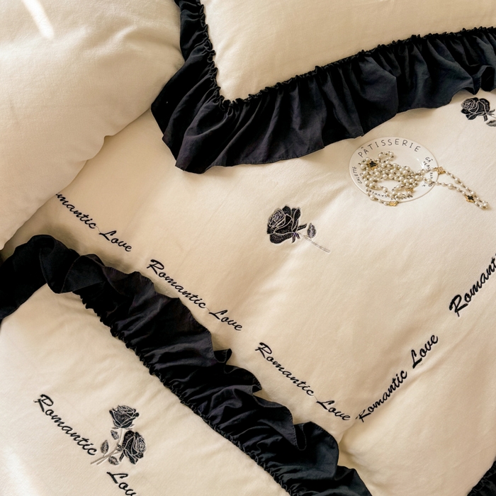 91家纺网 家纺一手货源 找家纺 （总）凯美家居 2024新款法式牛奶绒刺绣四件套-欧雅 场景二