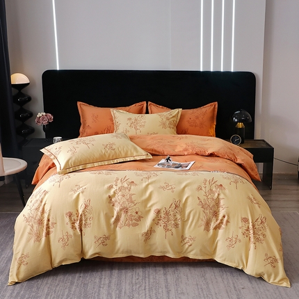 91家纺网 家纺一手货源 找家纺 （总）贝兰仙奴 2025新款亲肤舒适全棉磨毛多规格系列四件套