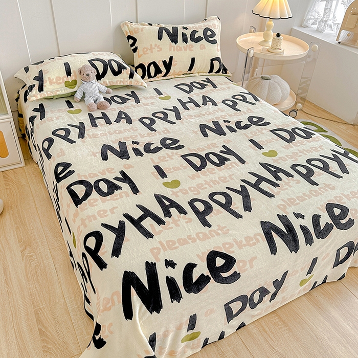 91家纺网 家纺一手货源 找家纺 卡普二店 2024新款牛奶绒印花单床单 幻想