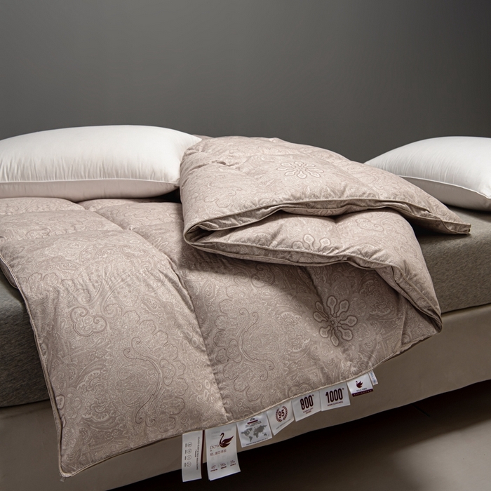 91家纺网 家纺一手货源 找家纺 静若居羽绒被壳 2024新款全棉印花羽绒被爆款羽绒被壳厂家直销 佩里浅卡其