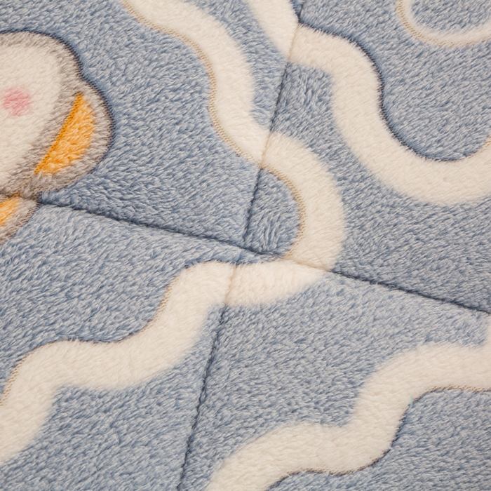 91家纺网 家纺一手货源 找家纺 2025新款直播雪花绒冬被法莱绒羊羔绒牛奶绒被子被芯 恐龙宝贝