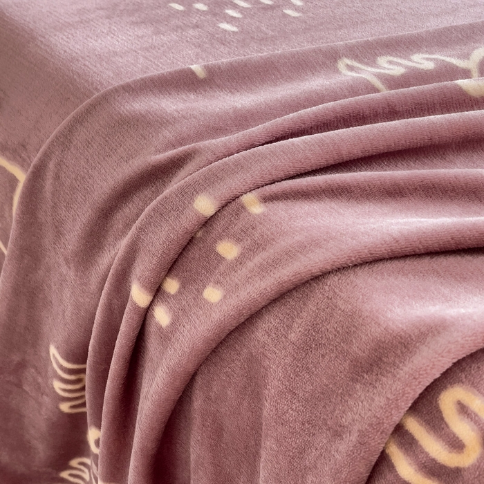 91家纺网 家纺一手货源 找家纺 艾橙家纺 2024新款A类加厚牛奶绒印花床单 北欧生活