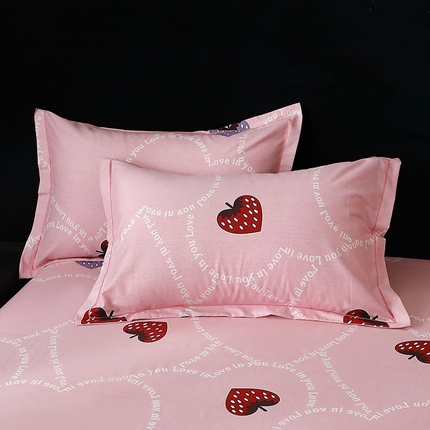 91家纺网 家纺一手货源 找家纺 （总）2025新款叶语系·纯棉全棉生态磨毛单品枕套 加厚活性枕套印花保暖纯棉磨毛单品枕套单枕套单件一对装