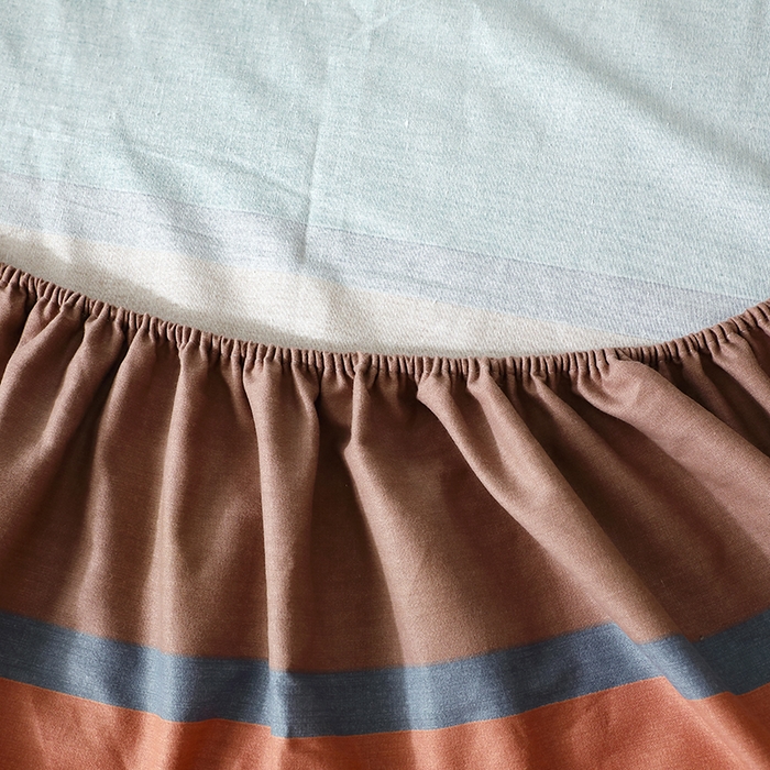 91家纺网 家纺一手货源 找家纺 晶缦家纺 2024新款叶语系纯棉全棉生态磨毛多规格单床笠 风尚