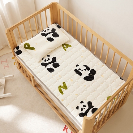 91家纺网 家纺一手货源 找家纺 （总）嗨生活 2025新款牛奶绒床护垫床垫幼儿园床垫儿童床垫可水洗可定做