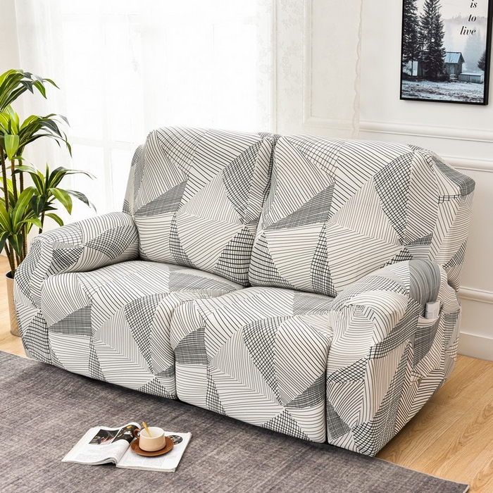 91家纺网 家纺一手货源 找家纺 兴妮雅家纺 2024新款二人冯赛英电动沙发套 摩卡