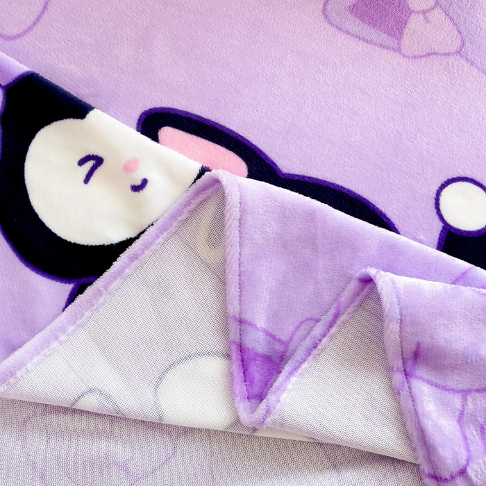 91家纺网 家纺一手货源 找家纺 艾橙家纺 2024新款A类加厚牛奶绒印花床单 猫小姐