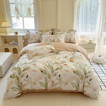 91家纺网 家纺一手货源 找家纺 （总）7V 2024新款A类全棉四件套