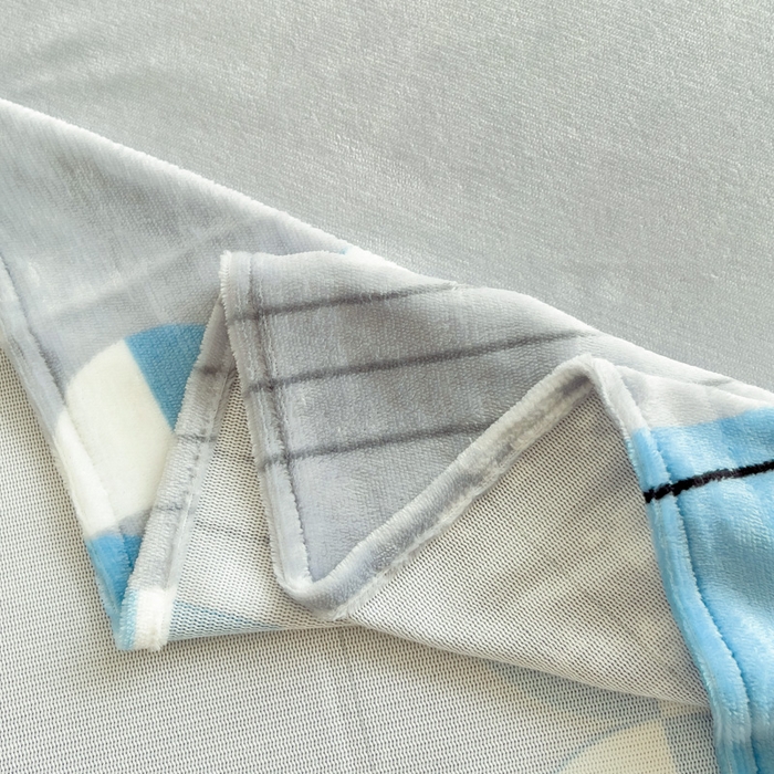 91家纺网 家纺一手货源 找家纺 艾橙家纺 2024新款A类加厚牛奶绒印花床单 风车小鹿