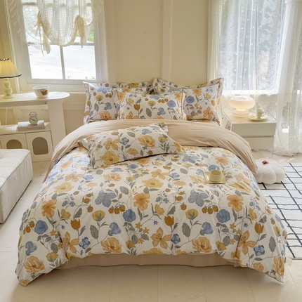 7V 2024新款A类全棉四件套 春日初晴