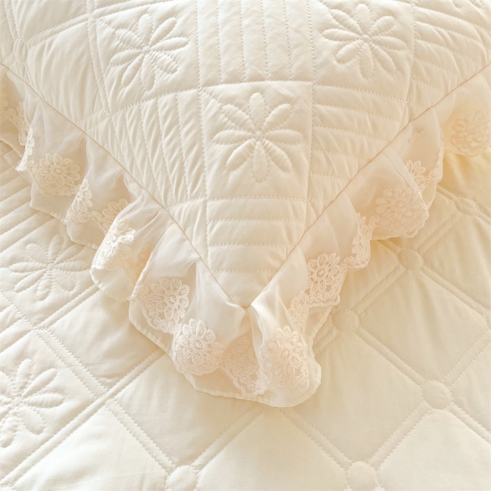 91家纺网 家纺一手货源 找家纺 （总）虹星家纺 2024新款A类水洗棉夹棉床盖四件套