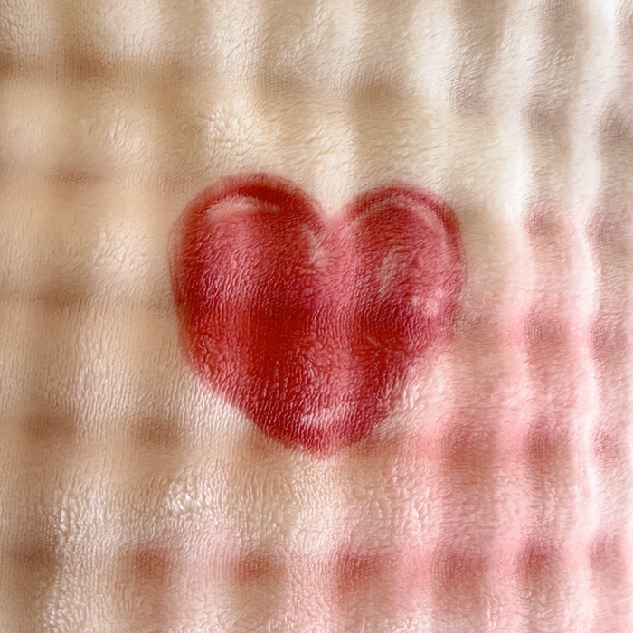 91家纺网 家纺一手货源 找家纺 金爱家 2024新款A类高克重云朵牛奶泡泡绒四件套 泡泡绒-爱心粉