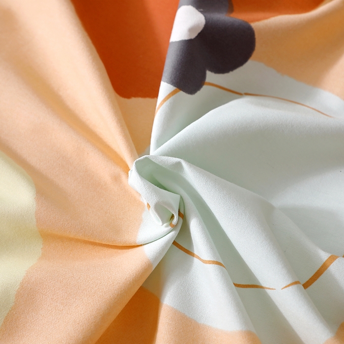 91家纺网 家纺一手货源 找家纺 晶缦家纺 2024新款叶语系纯棉全棉生态磨毛多规格四件套 贝尔