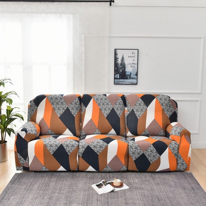 91家纺网 家纺一手货源 找家纺 兴妮雅家纺 2024新款三人冯赛英电动沙发套 魔方