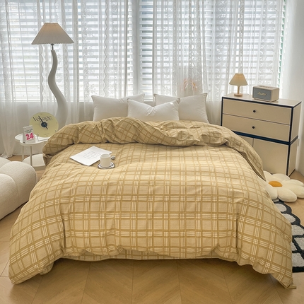 91家纺网 家纺一手货源 找家纺 （总）春皖家纺 2025新款原棉磨毛回暖系列风格2-被套