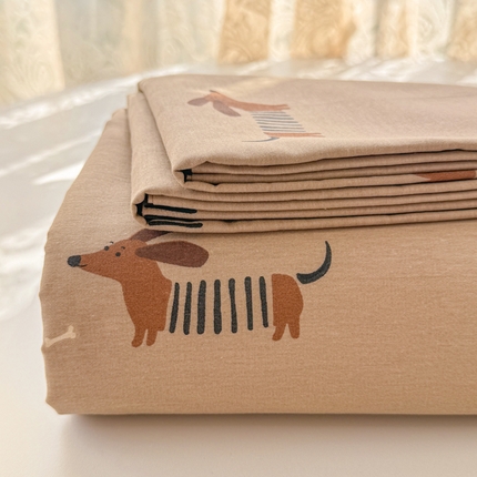 （总）吉象家纺 2024新款高支密全棉印花单床单