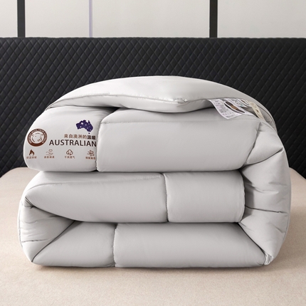 91家纺网 家纺一手货源 找家纺 （总）金泰莱 2025新款澳洲羊毛被冬被被子被芯春秋被四季被