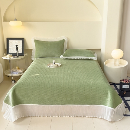 91家纺网 家纺一手货源 找家纺 （总）冬然家纺 2024新款雕花绒床盖系列