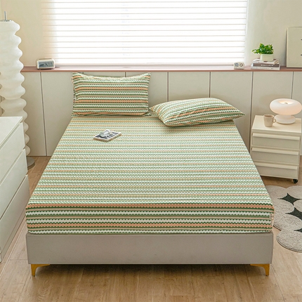 91家纺网 家纺一手货源 找家纺 （总）春皖家纺 2025新款原棉磨毛回暖系列风格2-床笠